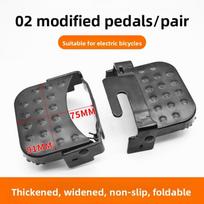 footrest pedal for electric bicycle, can be installed on the rear seat of electric scooter, universal for larger footres