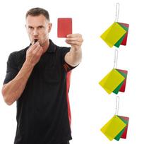 3set Professional Football Coaching Cards Soccer Referee Penalty Cards Referee Accessories For Rule Enforcement 1