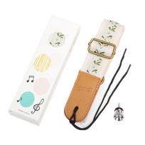 Multifuntional Acoustic Guitar Strap Beginner Guitar Strap Leather Texture for Beginners and Professional Musicians 1