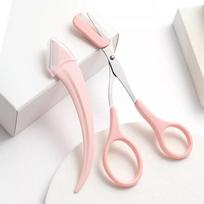 INHAK Antakių žoliapjovė Antakių žirklės Su šukomis Rinkinys 1pc