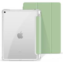 Case For 2022 Ipad 10.9 Inch (10Th Generation), With Pen Holder, Transparent Back Cover šviesiai žalios spalvos