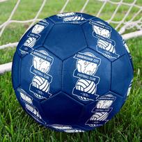Birmingamo logotipas Spausdintas 5 dydžio futbolo kamuolys, Mašininio siuvimo PVC, Patvarus ir aukšto atšokimo, Tinka visoms amžiaus grupėms, gerbėjų atributika, rungtynėms ir naudojimui lauke.