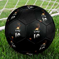 Kane Printed Size 5 Soccer Ball, Machine-Stitched PVC, Durable & High Bounce, All Ages Fit, fan merchandise, matches & outdoor use.