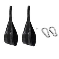 Rip-Resistant Fitness AB Sling Straps Hanging Leg Raiser Pull Up Ab Straps  Abdominal Muscle Style 1