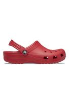 Crocs Unisex Rubber Clogs with Logo, Dark Red, Size 39-40 Comfortable Lightweight Non-Slip