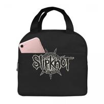 S-Slipknots Heavy Mental Music  Insulated Lunch Bag for Women Office Cooler Thermal Food Box Tote Portable Lunch Boxes Container One Size