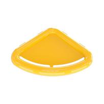 Wall Mounted Bathroom Floating Shelves Thickened Dopamine Color Bathroom Triangle Shelf Punch Free Waterproof geltona