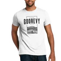 Godrevy Lighthouse t-shirt St Ives Bay Cornwall Hand Printed in the UK M