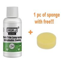 Auto Body Trim Restorer And Cleaner - Hydrophobic Long-Lasting Plastic Repair Polish for Car Bumpers Accessories Exterior Care
