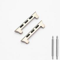 22mm Titanium Connector for Apple Watch Band 49mm 45mm 44mm 42mm Connectors Accessories Adapter for Iwatch Ultra 8 7 6 5 4 Se 38mm 40mm 41mm white
