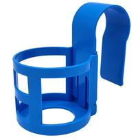 2Pcs Pool Cup Holder for Above Ground Pools Beer Drink Holder Water Cup Hanging Holder Reusable Swimming Pool Side Storage Shelf mėlyna