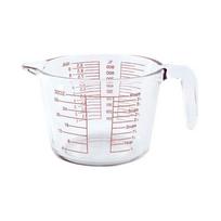 Glass Liquid Measuring Cups Oven Safe Milk Cup Easy To Clean Measuring Cups with Scale  Home 350ml