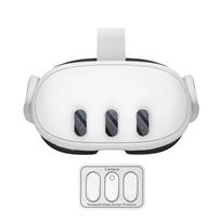 For Meta Quest 3 VR Headset Anti-Fingerprint Anti-Scratch Tempered Glass Protective Film Camera Lens Screen Protector Cover Film For Meta Quest 3