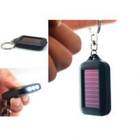 Mini nešiojamas saulės energijos 3 LED lempos raktų pakabukas žibintuvėlis raktų pakabukas