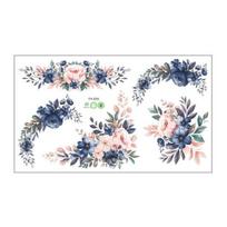 Gėlių raštų sienų lipdukai Lipnus PVC vaikų kambario sienų lipdukas Wall Sticker