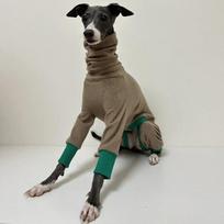 Kurto drabužiai Žieminiai keturkojų kombinezonai italų kurtui Kailis Whippet Žieminė striukė Pilvo apsaugai šunims drabužiai 1