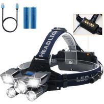 Priekinis žibintas įkraunamas 21 LED ryškiausias vandeniui atsparus žibintuvėlis su 9 režimais ir baterijos talpos indikatoriumi. 1×Head lamp mėlyna