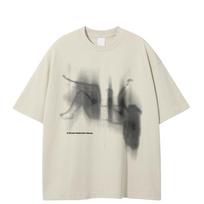 Streetwear Juokingi Grafiniai Marškinėliai Medvilniniai Marškinėliai Unisex Viršūnės Vasariniai Marškinėliai Trumpomis Rankovėmis S chaki