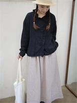 Johnature Vintage Shirt Women Spring V-neck Fungus Edge Single-breasted Casual Top Women One Size juoda