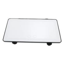 Car Sun Visor Vanity Mirror Rechargeable 3 Lights Modes Touch Control Rear View Sun Shading