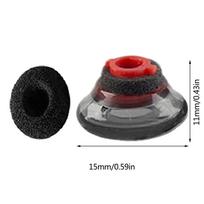 Ausų kištukai Ausinių antgaliai Minkšti silikoniniai ausų pagalvėlės Ausinių antgaliai Ausų geliai Juodi putų priedai Plantronics Voyager 5200 ausų kištukams 14*10mm