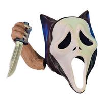 Spooky Cat Mask Pets Screaming Ghost Cosplay Mask Creepy Ghost Cat