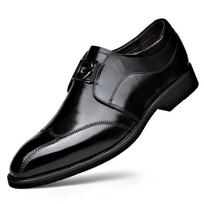 Suknelė Patentuota Oda Brogai Vyriški Oficialiai Vestuvių Šventei Biuro Oxfords Verslo Mokasinai Sapatos Para Hombre Zapatos Hombre 38 juoda