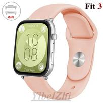 Silicone Watchband For Huawei Watch FIT 3 Strap Smartwatch Sport Correa For Huawei Watch Fit 2 Band Accessories For huawei fit 3