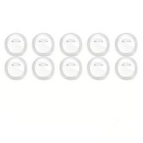 10\20\30 pieces of 20 latest arrival acrylic button badges, transparent blank craft badges, diy, handmade materials