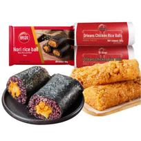 Sinian Frozen Seaweed Rice Balls, Orleans Chicken & Black Rice Pork Floss Combo