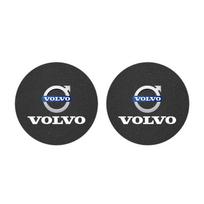 afi5 2Pcs Car Auto Cup Holder Anti Slip Coasters Pads Interior Accessories For Volvo T6 V60 V40 XC90 S60 C30 XC60 V50 V70 S90 C40 S80