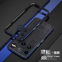 Luxury Metal Bumper Case for Nothing Phone 3 5G Aluminium Frame Cover +Metal Lens Protection Film For Nothing Phone 3 5G 6.67"&Opp Bag