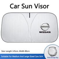 ACB2  Car Windshield Sun Shade Visor UV Protection Shield For Nissan X-Trail Qashqai Kicks T31 T32 Juke J10 J11 Tiida Altima Accessoy