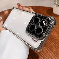 Dėklas Xiaomi 17T Pro Mi 17 T 5G Kameros apsauga Galvanizuotas Skaidrus Minkštas TPU Silikoninis Dangtelis Atsparus Smūgiams Buferis Xiaomi 17T