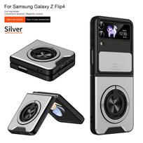 For Samsung Z Flip 3 Case Galaxy Z Flip 4 Cover Phone Case Magsafe Magnetic Fold Holder Military Armor Camera Protection Cover Galaxy Z Flip4
