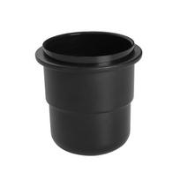 58Mm Coffee Portafilter Dosing Cup Black Clear Espresso Sniffing Mug Coffee Dosing Cup Anti-Flying Powder Coffee Machine Tools juoda
