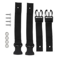 Nylon Kayak Center Consoles Strap Replacement Hatches Lid Mount Fixing Webbing Quickly Release Moving Strap Enduring 1 gray