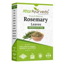 Attar Ayurveda Natural Rosemary leaves for Hair growth 100 grams | 100% Natural, Preservative free | Dried rosemary leaves | Suitable for water and šviesiai žalios spalvos