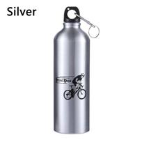 750ML Leak Proof Camping Sports Bottle Sport Cup Drink Jug Bicycle Water Bottles sidabras