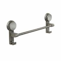 Suction Cup Style Towel Storage Rack No-Drill Towel Bar Storage Shelf  Toilet Room 30cm-Single Bar