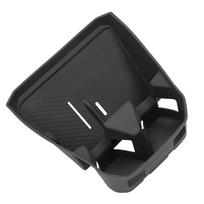 Silicone Cup Holder Storage Tray Organizer Anti-slip Mat For BMW For X3 2025 Car Interior Accessories Console Protection Black China Mainland