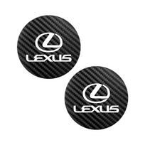 XTWOR1 2Pcs Leather Car Cup Holder Mat Anti Slip Coaster For Lexus F-SPORT ES RX NX LS UX LM LX GX LC RZ IS CT GS RC HS SC TX LBX IS300