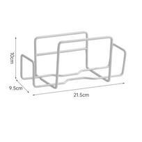 Portable Wet Wipes Paper Holder Simple Wall-mounted Tissue Box Holder Kitchen Bathroom Toilet Paper Holder Storage Shelf balta