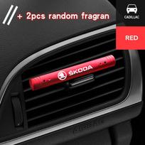 pshgm7 Car Air Freshener Purifier Solid Perfume Diffuser For Skoda octavia 3 2 superb 3 kodiaq Superb Fabia Kamiq Karoq Car Accessories