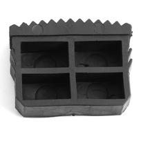 2pcs Modern Rubber Ladder Foot Mat Black Color Non Slip Ladder foot pads Durable Replacement Ladder Feet Home