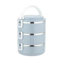 Stainless Steel Vaccum Cup Soup Lunch Box Storage Stackable Warmer Food Thermal Jar Insulated Soup Thermos Containers Cooler 1 Layer žalia