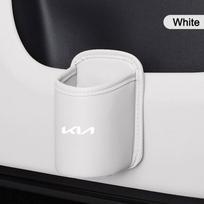 YEZP2 1pcs Car Water Cup Stand Rear Seat Drink Rack Leather Water Cup Box For KIA Rio K5 K2 Sportage Ceed Sorento Picanto Stinger Soul