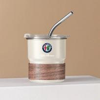 ITQVL1 For Alfa Romeo Stainless Steel cup Coffee Mug Camping beer mug 300ml Bottles For Alfa Romeo Giulia Giulietta 159 Brera 4C TZ3 Du