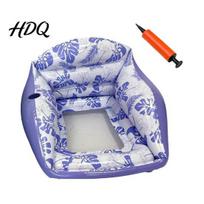 Inflatable Raft with Cup Holder Pool Floats for Adult, Heavy Duty Floating 1pc violetinė
