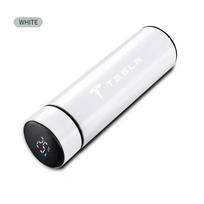 ITZLW1 Intelligent Thermos Cup Touch Display Temperature Stainless Steel Vacuum Car Thermoses Cup for Tesla Model 3 X S Y Cybertruck balta